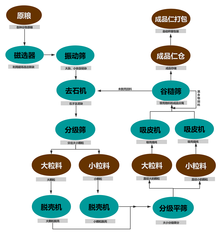 油菜籽脫殼項(xiàng)目工藝塊圖_副本